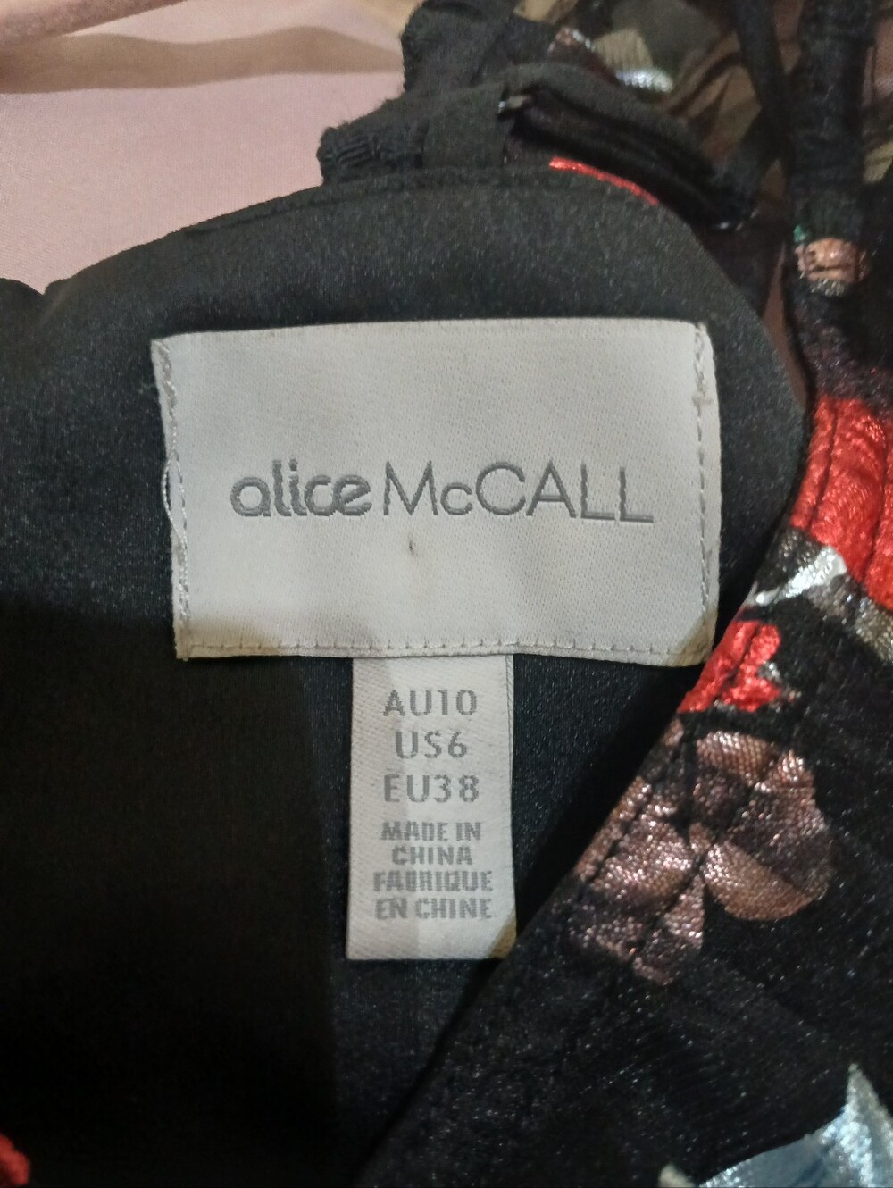 Alice McCall Floral Print Ruffled Ruched Mini Dress - Picture 3 of 5